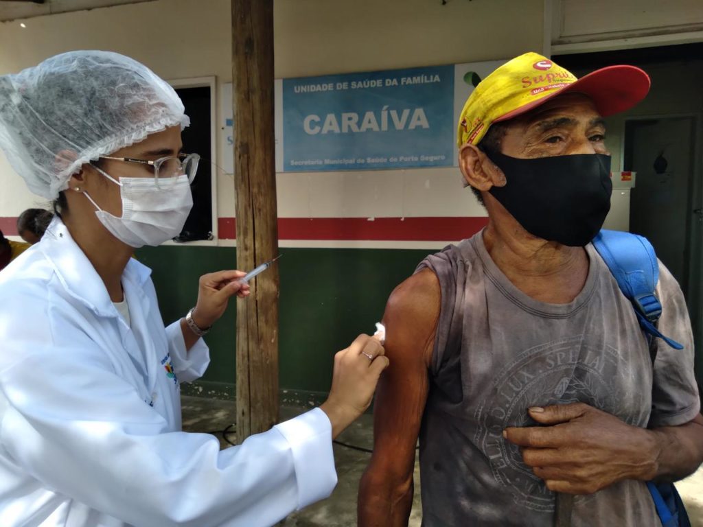 Porto Seguro atinge a marca de 26 mil vacinados contra a Covid-19