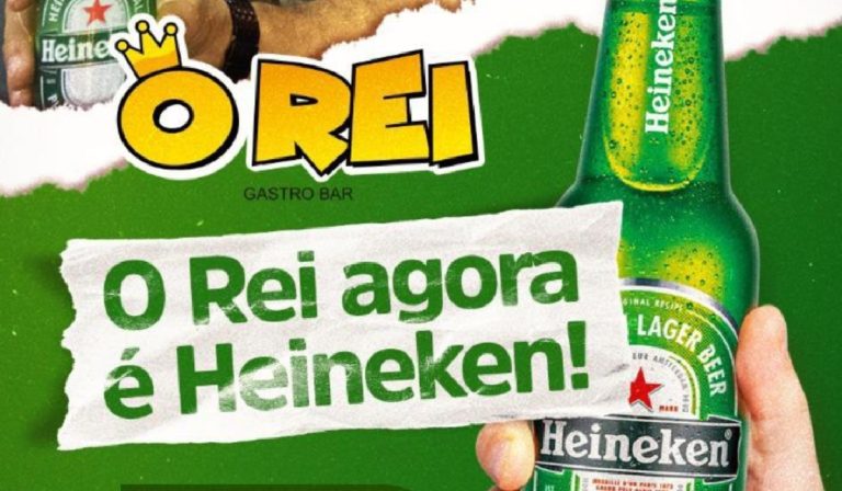O Rei é escolhido para ser o maior ponto de vendas da Heineken em Porto Seguro