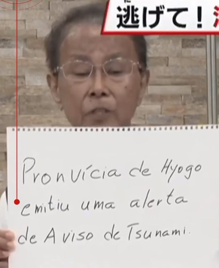 ‘Fuja pela sua vida’ diz alerta de TV japonesa a brasileiros sobre riscos de tsunami após terremoto
